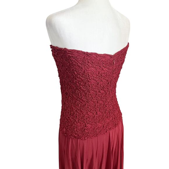 LouLou de la Falaise Strapless Draped Dress Small - Picture 7 of 10